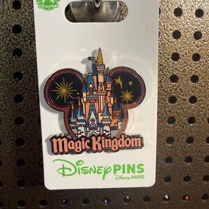 Disney Magic Kingdom Cinderella Castle Icon Mickey Pin